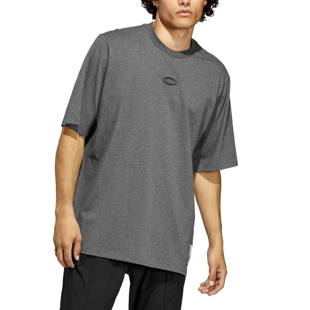 Adidas Big Self All Heart T Shirt Dark Gray Mens Size‎ Large Skater Streetwear